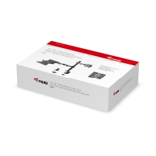 Soporte de mesa Equip 650119 para monitor y portátil negro