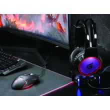 Auricular Conceptronic 7.1 ATHAN01B (Luz LED) PC/PS4 USB