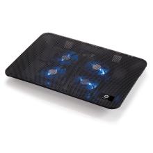 Base refrigeradora Conceptronic 15.6" con 4 ventiladores