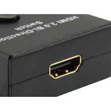 Adaptador/selector HDMI Equip 2 entradas 1 salida (reversible)