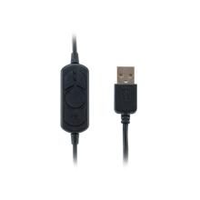 Auriculares con micrófono Equip Life USB negro
