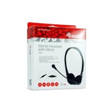 Auriculares con micrófono Equip Life jack 3.5mm negro