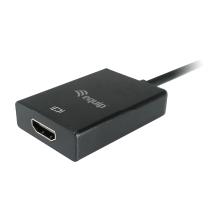 Adaptador Equip VGA Macho a HDMI hembra con Audio
