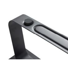 Elevador de monitor Equip 650880 acero negro