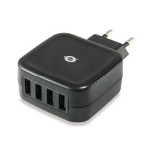 Cargador Conceptronic Althea 5V 4xUSB 25W