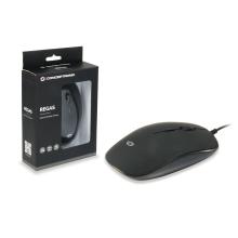 Ratón Conceptronic Regaso óptico desktop negro