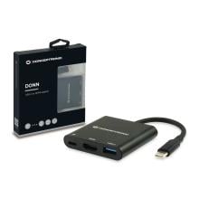 Adaptador Conceptronic USB tipo C a HDMI y 1x USB 3.0 + carga 60W