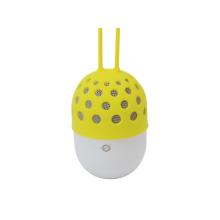 Altavoz Bluetooth Conceptronic con luces amarillo