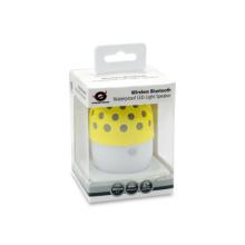 Altavoz Bluetooth Conceptronic con luces amarillo