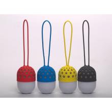 Altavoz Bluetooth Conceptronic con luces amarillo