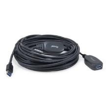Cable extensor Equip USB-A 3.0 macho/hembra activo 10m negro