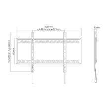 SOPORTE TV EQUIP 650323 60" A 100" FIJO CURVO