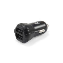Cargador coche Conceptronic 5V 2xUSB + soporte móvil