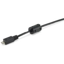 Cable Equip USB-A macho a Micro USB macho con ferrita 1m negro