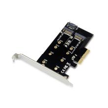 Controladora Conceptronic 1 M.2 SATA + 1 M.2 NVMe