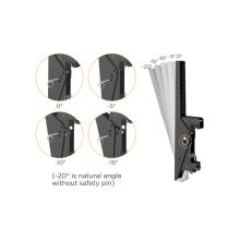 Soporte de techo Equip 650374 45" a 55" para 3 pantallas inclinable