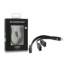 Hub USB tipo C Conceptronic 1p. USB 3.0/2p. USB 2.0