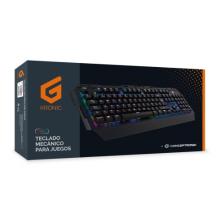 Teclado gaming mecánico Conceptronic RGB negro
