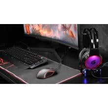 Teclado gaming mecánico Conceptronic RGB negro