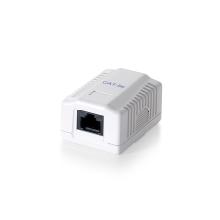 Roseta de superficie Cat5E con 1 hembra RJ45