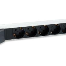 Regleta rack 19" 1U Equip 6 tomas con magnetotérmico