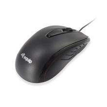 Ratón compacto Equip Life 1000DPI USB negro