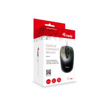 Ratón compacto Equip Life 1000DPI USB negro