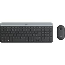 Teclado y ratón inalámbrico Logitech MK470 Slim