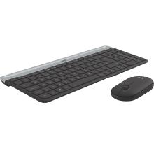 Teclado y ratón inalámbrico Logitech MK470 Slim