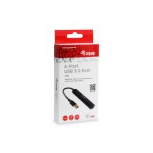 Mini hub 4 puertos USB 3.0 equip