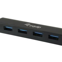 Mini hub 4 puertos USB 3.0 equip