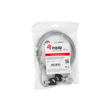 Cable de seguridad de portátil Equip Life con llave 1.5m