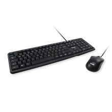 Pack teclado y ratón Equip Life USB negro