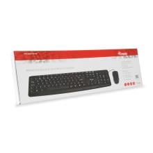 Pack teclado y ratón Equip Life USB negro