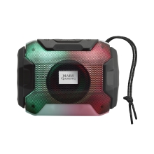 ALTAVOZ BLUETOOTH MARS GAMING 10W FM RGB NEGRO