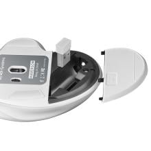 Ratón inalámbrico Mars Gaming MMWERGO Ergo blanco