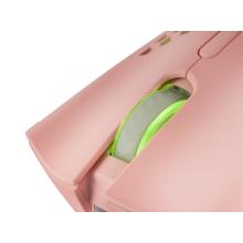 Ratón Mars Gaming MMEX 32000 DPI RGB rosa