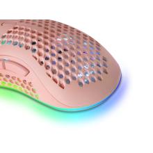 Ratón Mars Gaming MMEX 32000 DPI RGB rosa