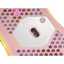 Ratón Mars Gaming MMEX 32000 DPI RGB rosa