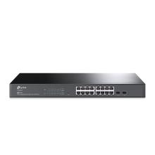 Switch Gestionable Jetstream 16p Gigabit Poe+ Max 150w Con 2 Ranuras Sfp Gigabit Rack 19" 1u