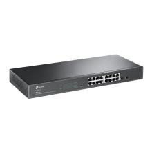 Switch Gestionable Jetstream 16p Gigabit Poe+ Max 150w Con 2 Ranuras Sfp Gigabit Rack 19" 1u