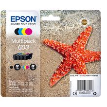 Pack 4 cartuchos originales Epson 603 todos los colores