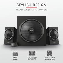 Altavoces Trust 2.1 Yuri 60W RMS negro