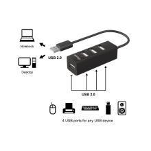 Hub USB 2.0 Equip Life 5 puertos