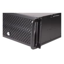 Caja Rack 19 4U Unykach UK4129 frontal de rejilla