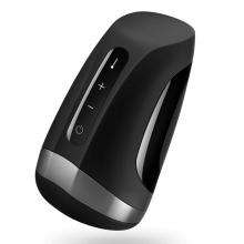 SATISFYER MEN HEAT VIBRATION NEGRO