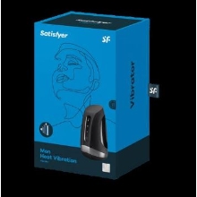 SATISFYER MEN HEAT VIBRATION NEGRO