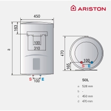 TERMO ARISTON LYDOS ECO 50L CLASIF.B