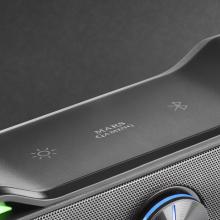 Barra de sonido Mars Gaming MSBX RGB 10W negro