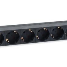 Regleta alimentación Equip 8 tomas rack cable IEC 14 especial SAI